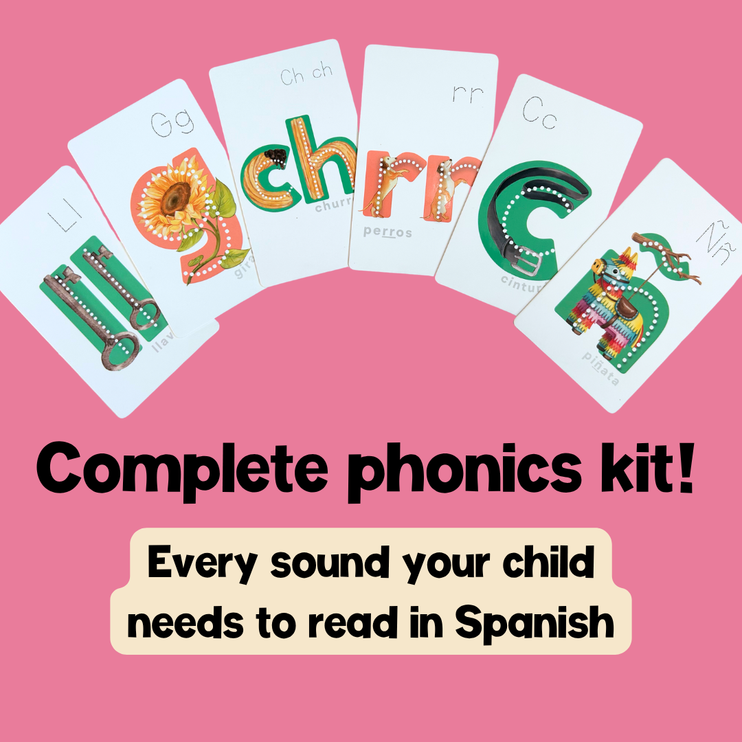 Lit Letters Español and English Bundle: Learn Letters 2x Faster in Spanish and English